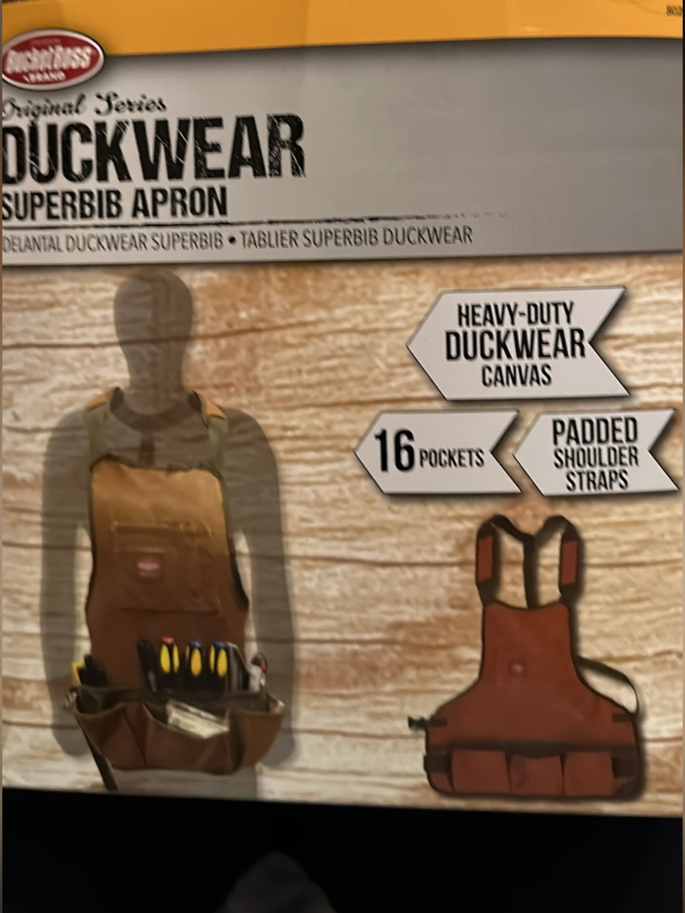 Bucket Boss Original Series Duckwear SuperBib Apron (Model #80200)